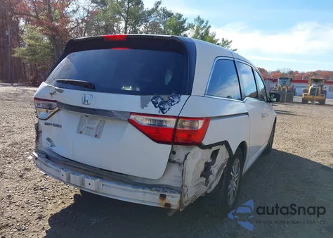 2012 Honda Odyssey Ex-L из США, поврежденный, VIN 5FNRL5H69CB016420